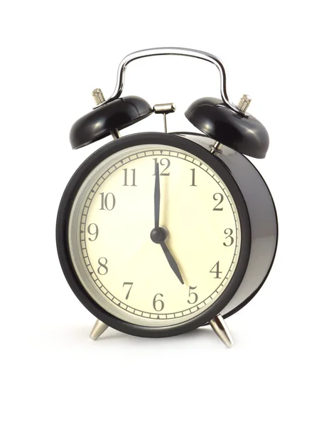Tijd voor thee op alarm clock — Stockfoto