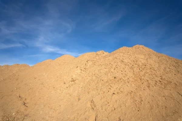 Paysage naturel avec des montagnes de sable — Photo