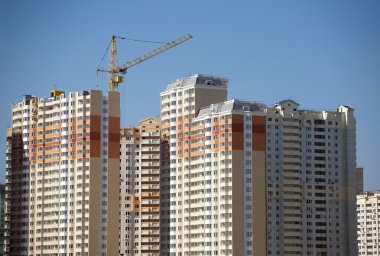 yeni bina inşa sürecinde yeni bina