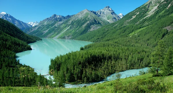 Kucherlinskoe lake, Altay - 2 — Stok fotoğraf