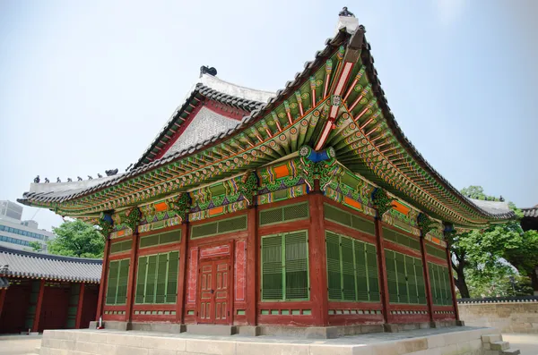 Gyeongbokgung Palace i Seoul, Korea — Stockfoto