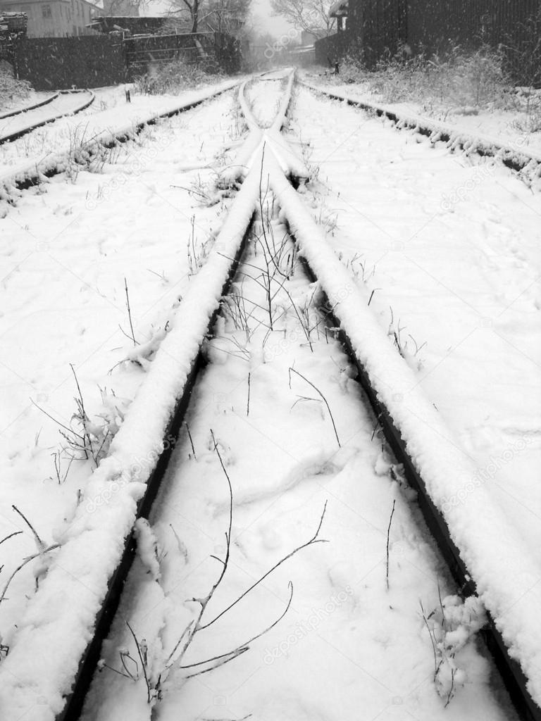 Snowbound rails