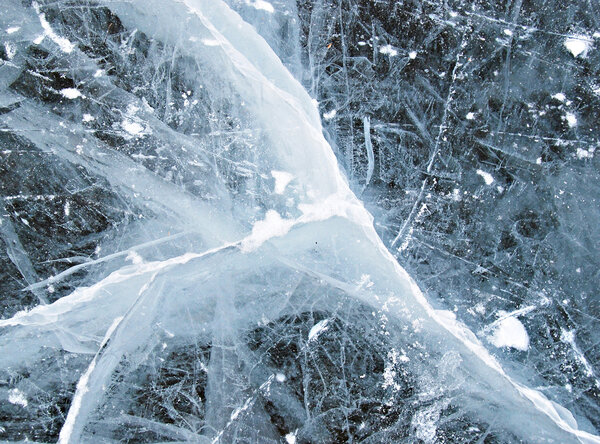 Ice - texture