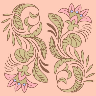 çiçek pattern
