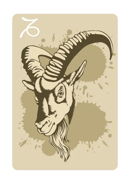 Capricorn — Stock Vector