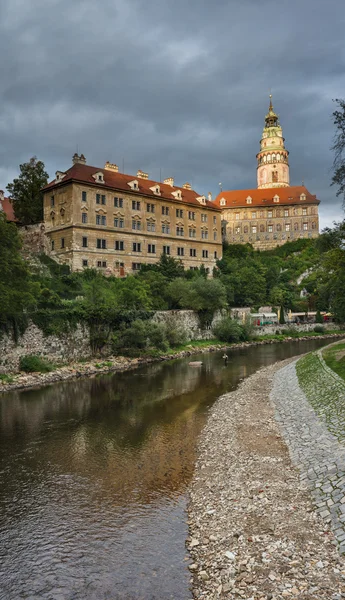 Чеські Крумлов замок — стокове фото