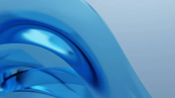 Αφηρημένο Μπλε Πολύχρωμο Φόντο Παραμορφωμένη Καμπύλη Γεωμετρία Εικόνα Απόδοση — Φωτογραφία Αρχείου