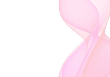 Beyaz arkaplanda izole edilmiş renkli soyut duman dalgaları grafik tasarım şablonu çizimi