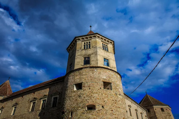 Fagaras Citadel Fagaras Brasov County Romania Historical Monument Fortress Built — Photo