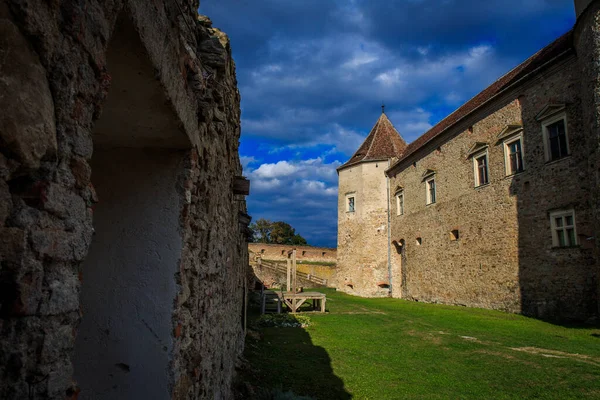 Uvnitř Fagarovy Citadely Fagarasu Okres Brasov Rumunsko Historická Památka Tato — Stock fotografie