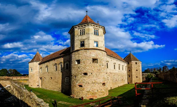 Fagaras Citadel Fagaras Brasov County Румунія Історичний Пам Ятник Фортеця — стокове фото