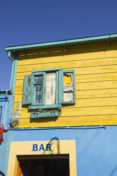 Бар в La Boca, Буенос-Айрес, Аргентина — стокове фото