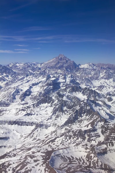 Mount Aconcagua in Argentina (highest pick in America continent) — Stock Photo, Image