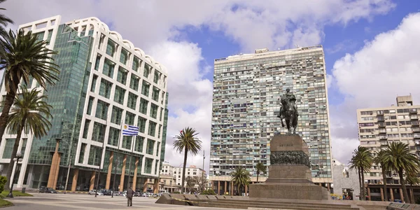 Plein van de onafhankelijkheid. Uruguay — Stockfoto