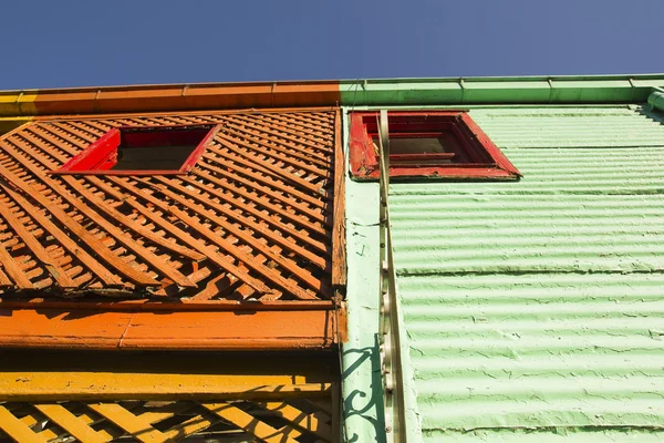 Detail des Bauens, la boca — Stockfoto