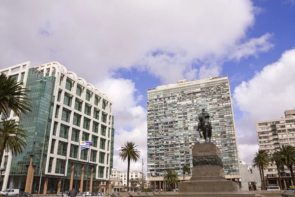 Plaza de la Independencia. Uruguay — Foto de Stock