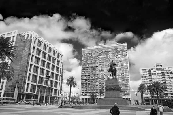 Unabhängigkeitsplatz. uruguay — Stockfoto