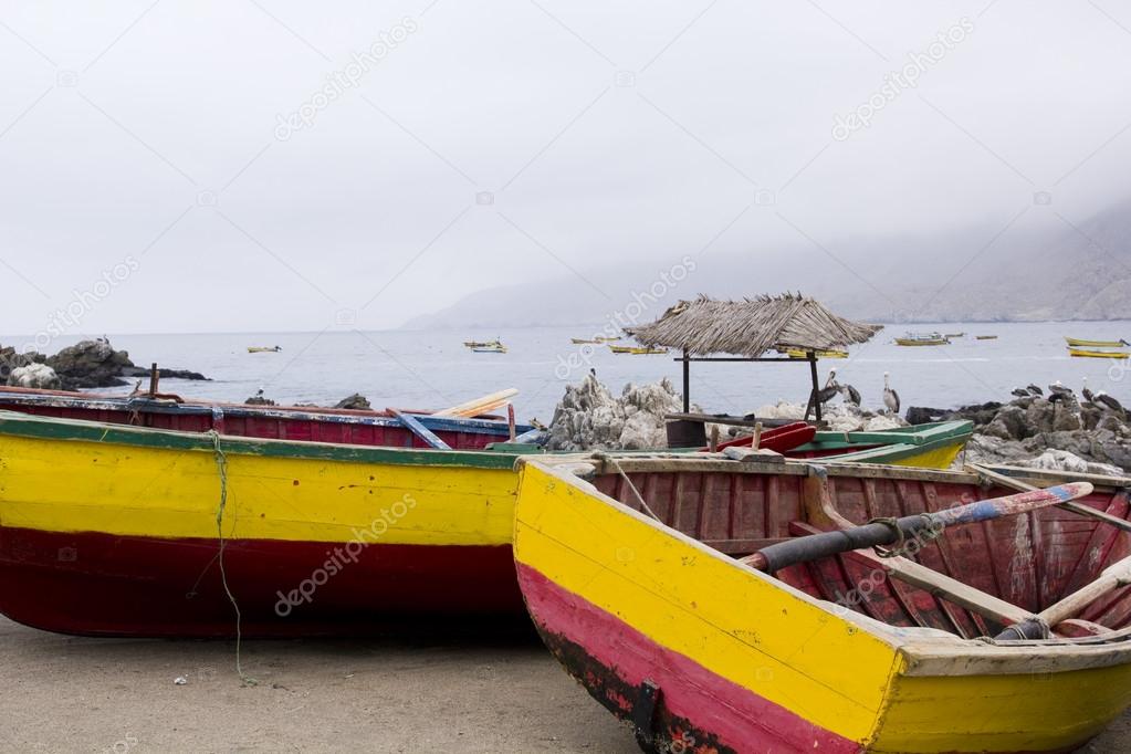 Traditional fishing boats