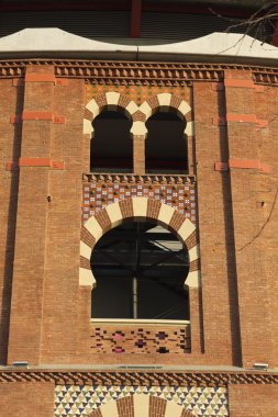 bullring arenalarda ayrıntı. Barcelona.