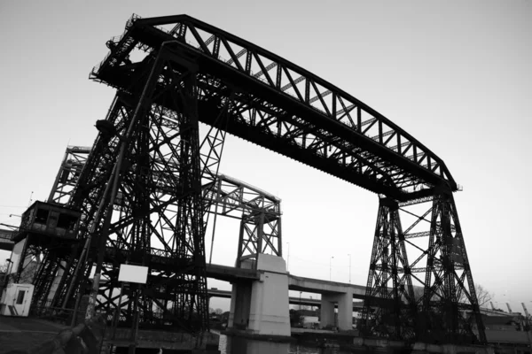Most w la boca, buenos aires — Zdjęcie stockowe