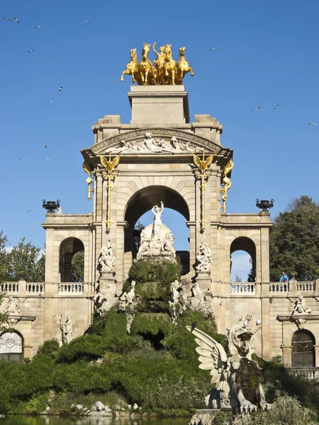 Escultura de ecuestre mitológico — Foto de Stock