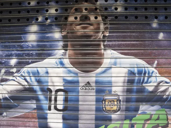 Hommage à Messi Images De Stock Libres De Droits