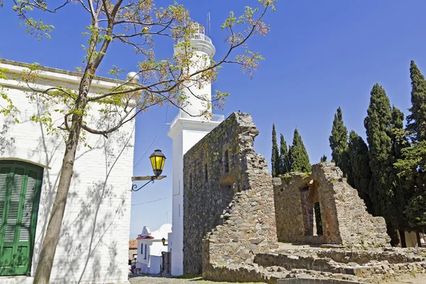 Old street in Colonia, Uruguay. — Stock Photo, Image