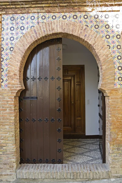 Oriental door — Stock Photo, Image