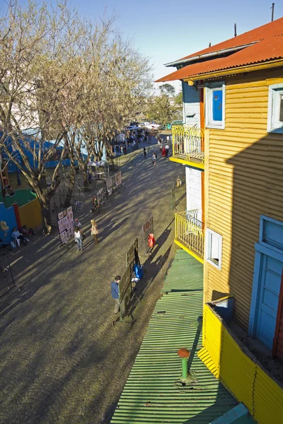 Vista Caminito em Buenos Aires — Fotografia de Stock