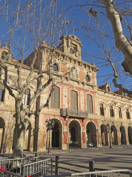 Βαρκελώνη - Κοινοβούλιο της Καταλωνίας αυτόνομη. — Φωτογραφία Αρχείου