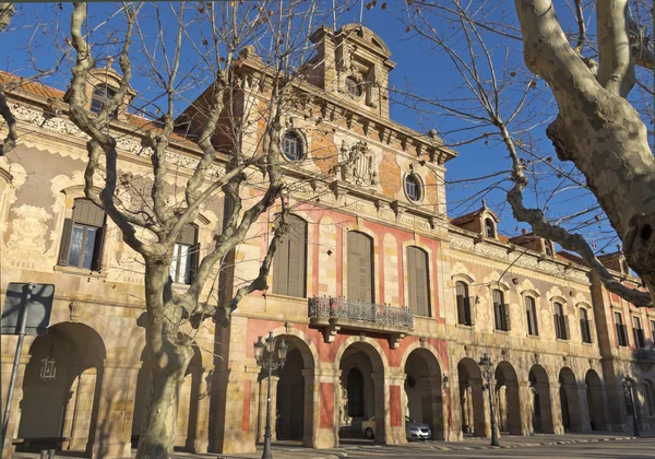 Barcelona - parlamentu autonomní Katalánsko. — Stock fotografie