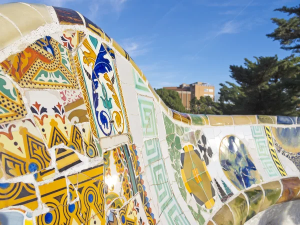 Antonio gaudi mozaikler, park guell