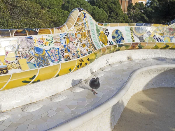 Mozaika park guell — Stock fotografie