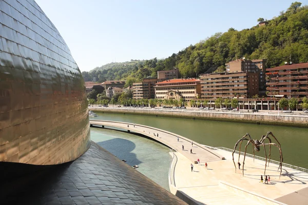 Guggenheim Múzeum, Bilbao, Spanyolország — Stock Fotó