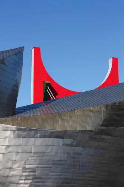 Museo Guggenheim, Bilbao en España — Foto de Stock