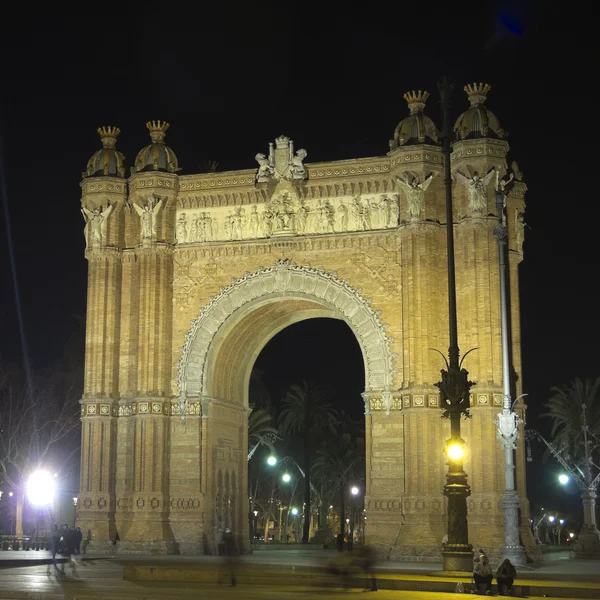 Arc de Triomphe de nuit — Photo