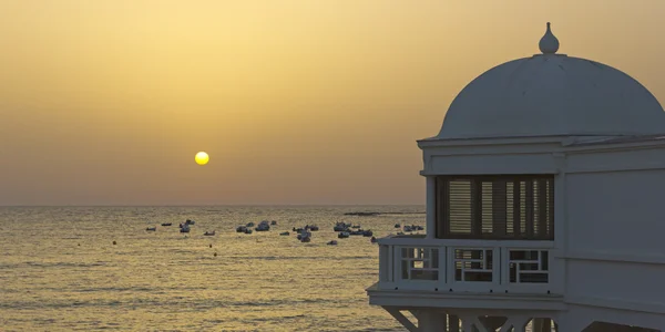 Zonsondergang in Andalusië. — Stockfoto