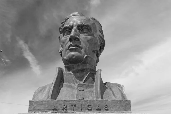 Statue der allgemeinen Artigas — Stockfoto