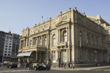 Colon Theatre, Buenos Aires, Argentina. clipart