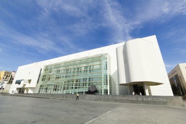 MACBA müze Barcelona, İspanya.