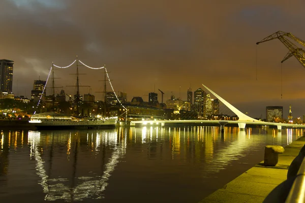 Buenos aires bei Nacht — Stockfoto