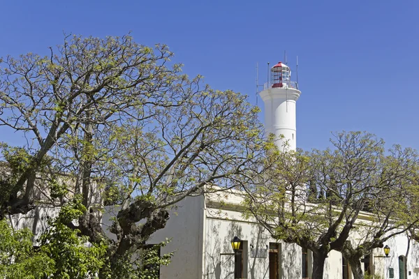 Old beacon in Colonia — Stock Photo, Image