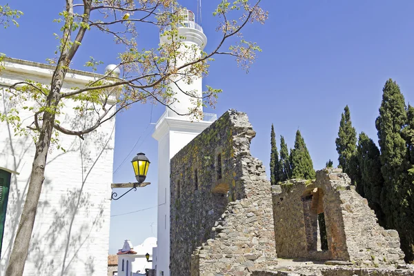 Old street in Colonia, Uruguay. — Stock Photo, Image