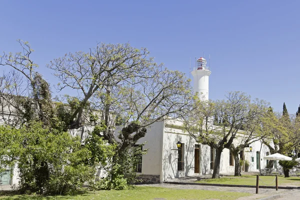 Das ehemalige Kolonialgebäude. colonia, uruguay — Stockfoto