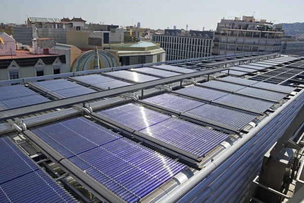 Tubo de vacío solar — Foto de Stock