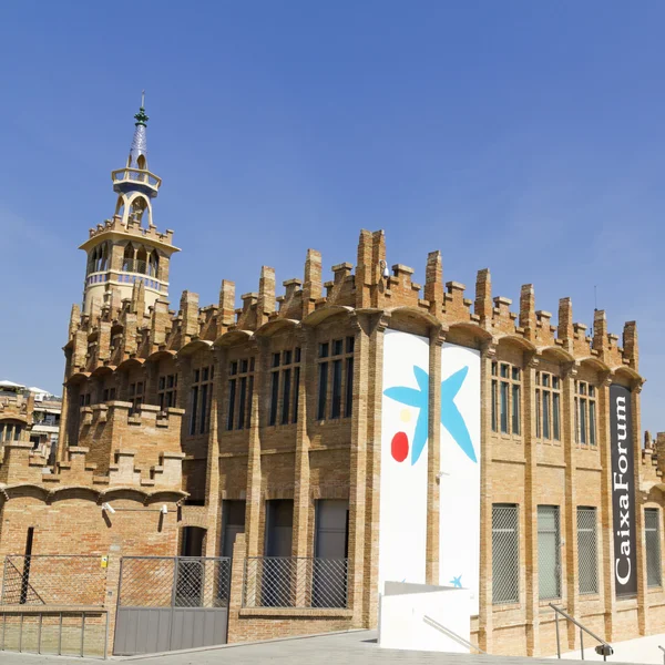CaixaForum Muzeum, barcelona, Hiszpania. — Zdjęcie stockowe