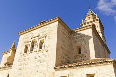 Santa maria Kilisesi, alhambra, granada, İspanya