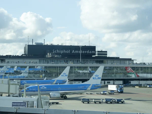 Schiphol Airport, Amsterdam, Netherlands. — Stock Photo, Image