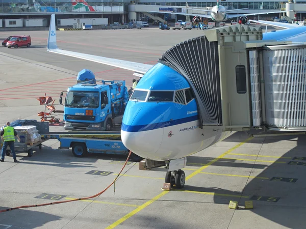 Schiphol Airport, Amsterdam, Netherlands. — Stock Photo, Image