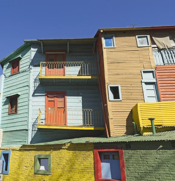 Caminito, bairro de La Boca, Buenos Aires, Argentina — Fotografia de Stock